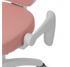 Dětská židle, výškově nastavitelná, růžová síťovina, KA-K1062 PINK