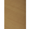 Jídelní set s 4 židlemi, 120x75x75cm, dýha, dub, VESPA OAK