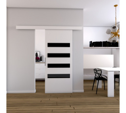 Posuvné dvere STANDART F80, biele