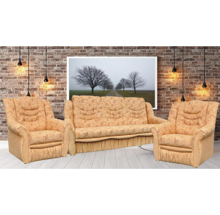 Sedacia súprava Relax Bis žltá