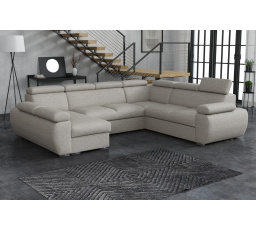 Pohovka Bodie U ľavá svetlo sivá