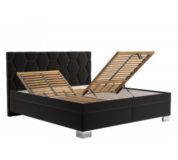 Posteľ Paloma 160x200, čierna