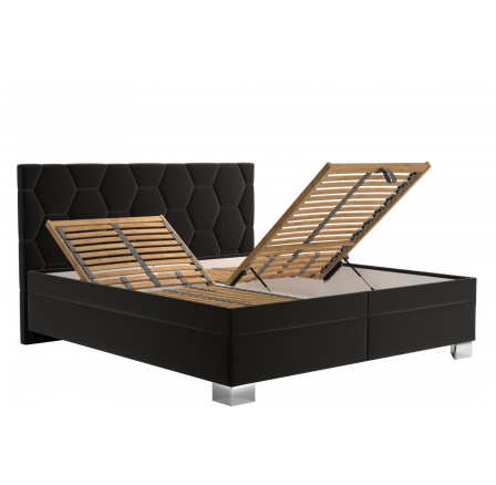 Posteľ Paloma 160x200, čierna