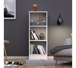 Biely regál Bask 774