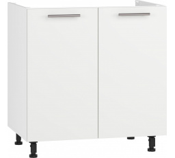 VENTO DK-80/82 skrinka pod drez čelná strana: biely mat (1p=1ks)