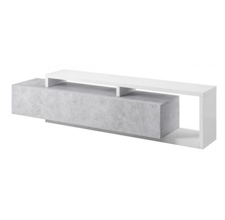Komoda TV Bota 40 biela - Betón Colorado 2484FG Komoda TV Bota 40 biela - Betón Colorado 2484FG