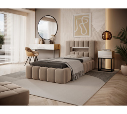 Bed Lamica 90x200 + wooden frame/ standard lift/ bedding box Nube 22 Not applicable 1