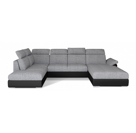 Sedacia súprava EVANELL v tvare U, Sawana 21/soft 11 pravá