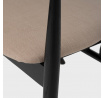 Stolička CALIDO Čierna 55x58x78 cm 739316