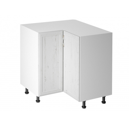 Kuchynská rohová dolná skrinka Sycylia D90N, biela