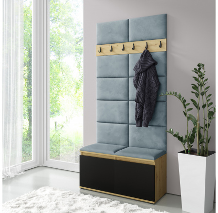 Predsieňová stena EMI 1, Trinity 22/Artisan + čierna