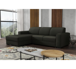 Rohová sedacia súprava Lubor L šedohnedá