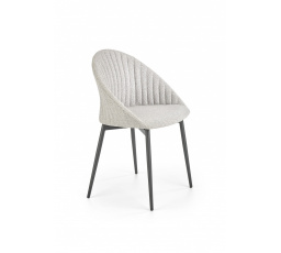 Jedálenská stolička K357, svetlosivá