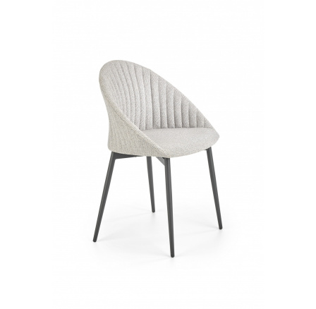 Jedálenská stolička K357, svetlosivá