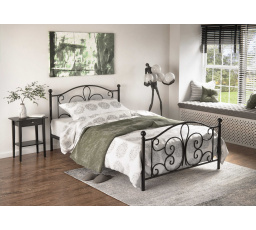 Posteľ PANAMA 90, čierna