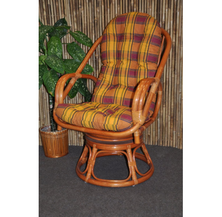 Vankúš na kreslo Havai okrová