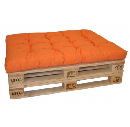 Sedák na paletu 120x80 oranžový melír Sedák na paletu 120x80 oranžový melír