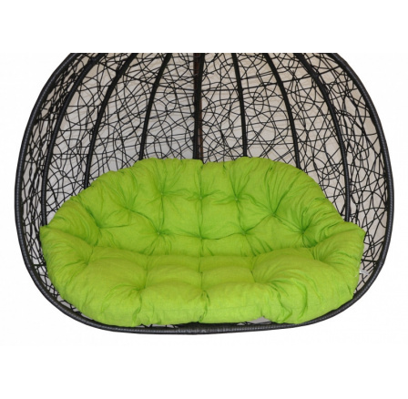 Dvojitý hojdací vankúš - látka svetlozelená