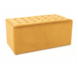 POUFFE LORI 2 VELVET CURRY BLUVEL 68