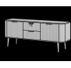 Komoda RTV CHAVELLE, Biely 150x90