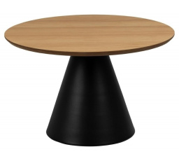 Stolík Soli 65cm dub/čierny