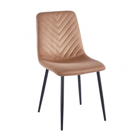 Stolička velvet cappuccino K5-FX Stolička velvet cappuccino K5-FX
