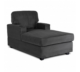 Kreslo Relaxačné NEO Sivé Manšestrové