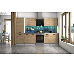 Kuchynská linka Daja I 300 SL6 dub artisan