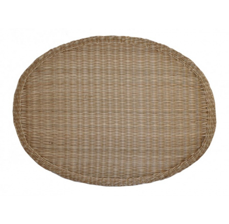 Prírodné oválne prestieranie