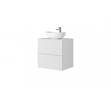 Závesná skrinka pod umývadlo Nicole 60 cm - biely mat