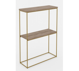 Konzola Velo Zlatý+Sonoma