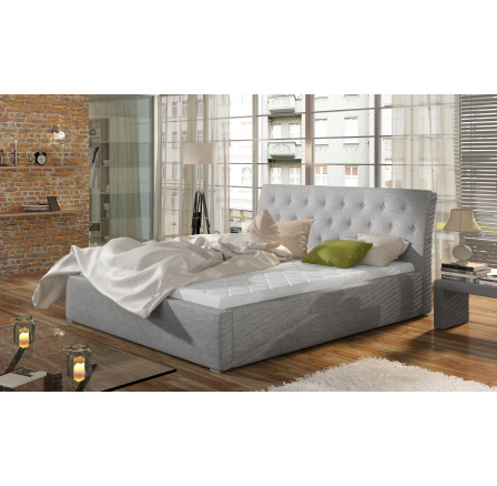 Milano 140x200 + Drevený rošt. Sawana 21