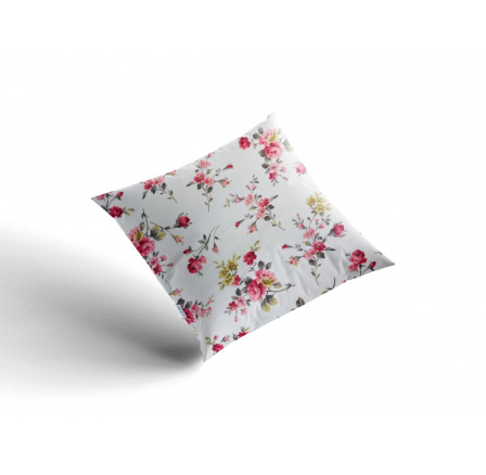 Bavlnený obliečka na vankúš Rosario red 50x50