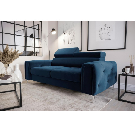 Sofa ORION II 185 cm - modrá