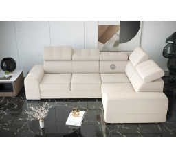 Rohová sedacia súprava ROYAL II 280×210 - voliteľný odtieň, pravá
