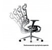 Ergonomické kancelárske herné kreslo V Master čierno-biele