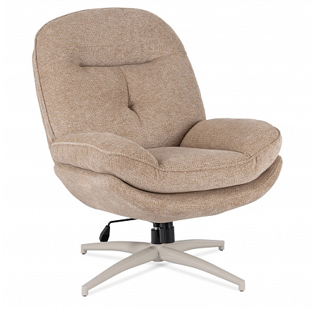 Otočné Relaxačné Kreslo MESA Béžové