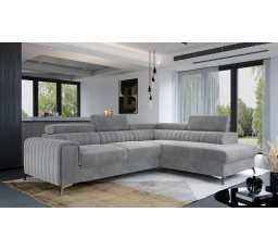Rohová sedacia súprava LAURENCE, pravá, Monolit 84