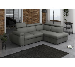 Rohová sedacia súprava Bodie IV pravá sivá