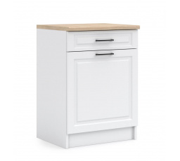 Kuchynská dolná skrinka IRMA D40 1D1SZ, Biela