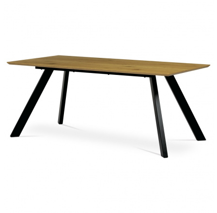 Jedálenský stôl 180x90x75 cm, MDF doska, 3D dekor divoký dub