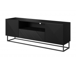 TV komoda Asha, čierny mat