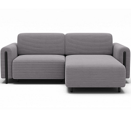 Rohová sedacia súprava ACOSSTA - Pravá, Jarell 03/Čierna