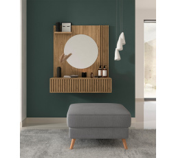 Toaletný stolík ENTSIAN 85, Dub Artisan