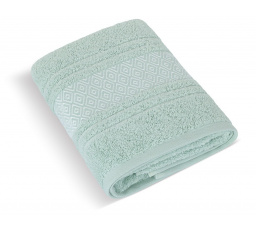 Froté uterák Mozaika 50x100cm 550g mint