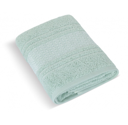 Froté uterák Mozaika 50x100cm 550g mint