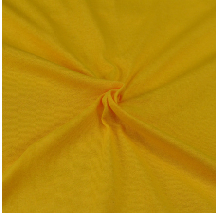 Jersey prestieradlo sýto žlté 100x200