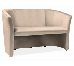 Pohovka TM-2, Velvet béžová bluevel 28 / Wenge