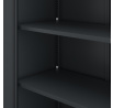 Kovová skriňa JANA Compact 1750 x 800 x 400 mm, antracitová