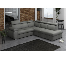 Rohová sedacia súprava Bodie II pravá sivá